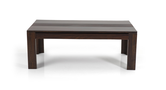 Stripto Coffee Table Without Shelves(Mahogany)